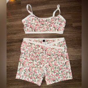 Floral Workout Set